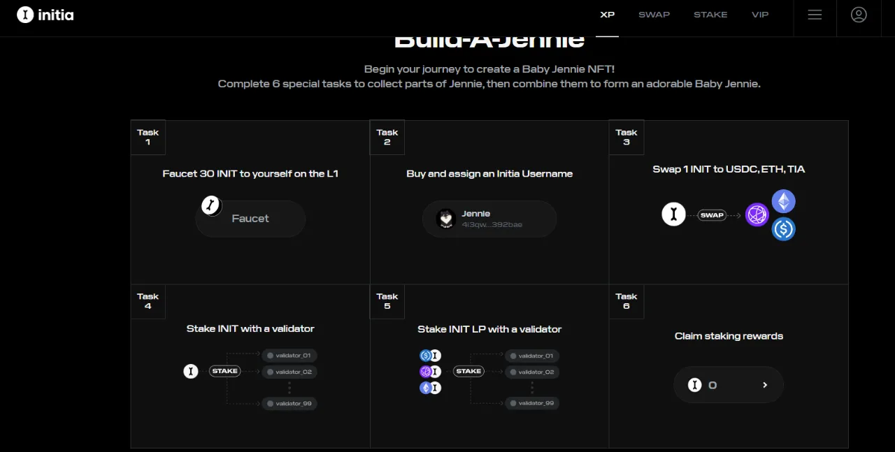 이니시아(Initia) | 이니시아 테스트넷 상호작용 - 코인니스
