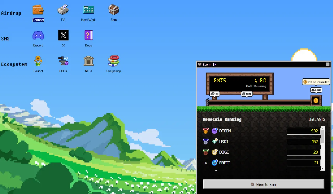 밈코어(MemeCore) | 밈코인 스테이킹 - 코인니스