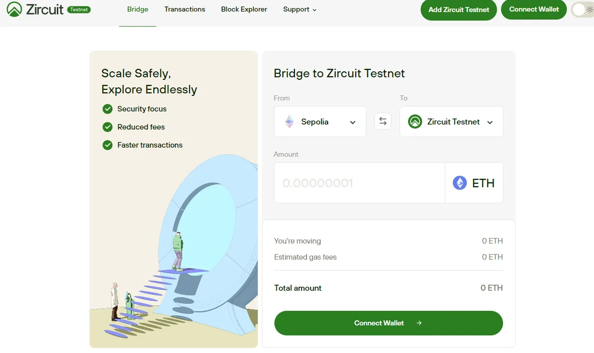 저킷(Zircuit) | 이더리움 브릿지 - 코인니스