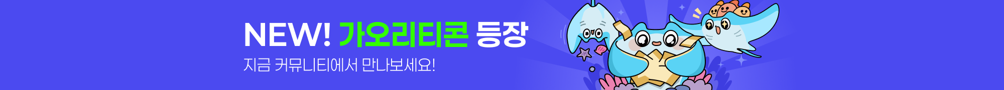 가오리티콘 출시