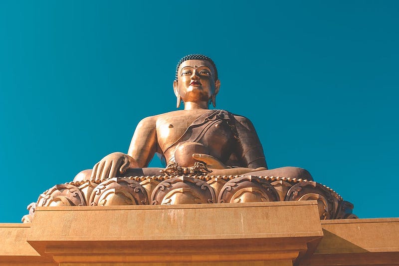 Buddha statue in Bhutan