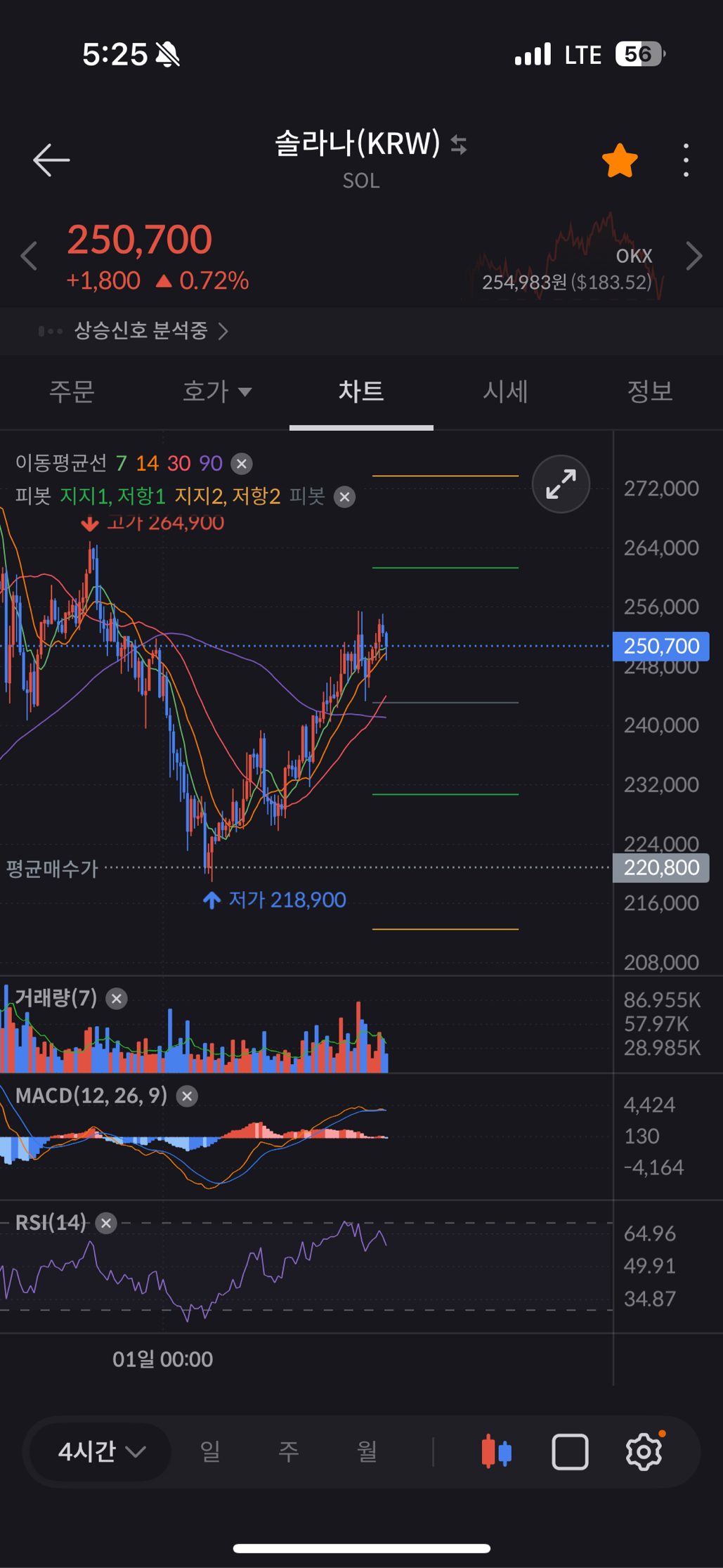 형들 솔라나 평단 봐줘 - 코인니스