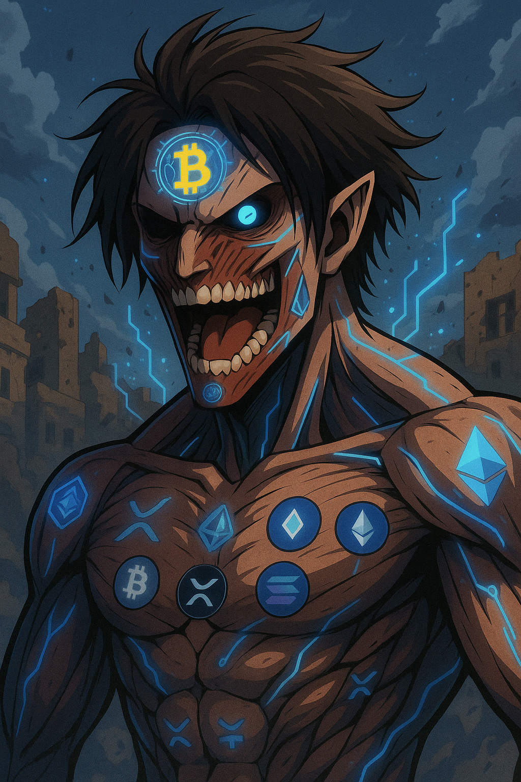 비트코인의 분노, 땅울림 시작! (진격의 거인 스포주의) - 코인니스