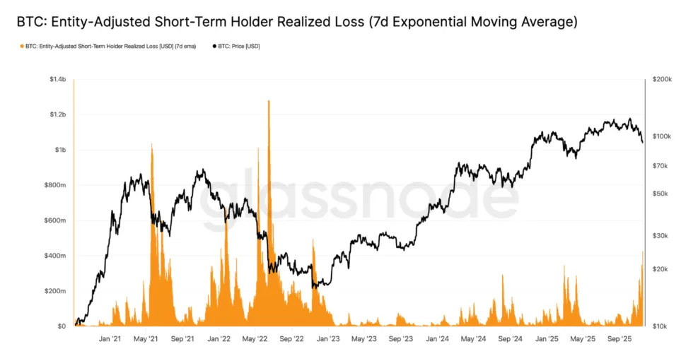 분석 “BTC, 바닥 여전히 불확실...온체인·파생·거시지표 약세 신호"
