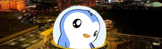 펫지펭귄이 크리스마스 주간 스피어 래핑 예고