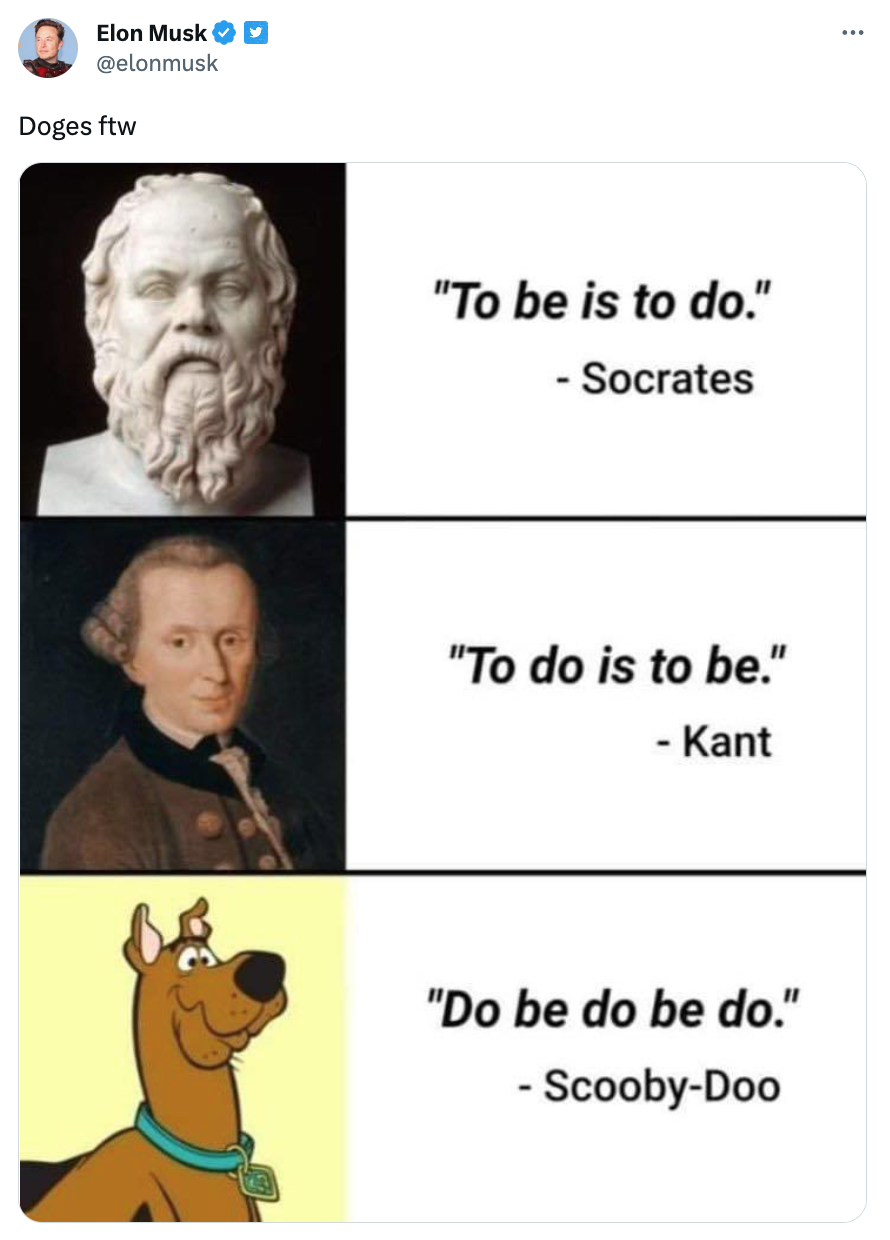 일론 머스크 “승리를 위한 도지” - 코인니스