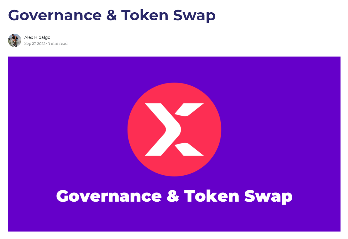 스톰엑스, 신규 STMX 토큰 출시 및 STMX 공급량 확대 거버넌스 투표 진행 - 코인니스