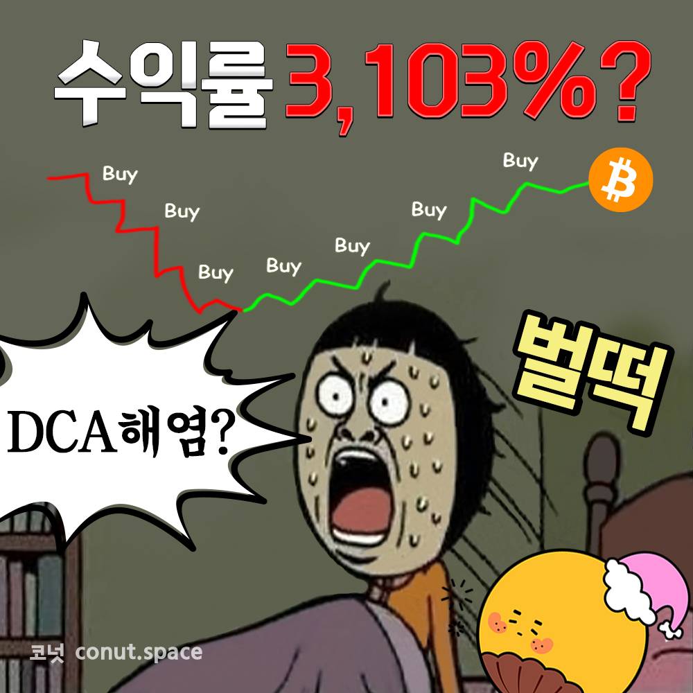 수익률 3,103%? DCA가 뭐길래?💸 - 코인니스