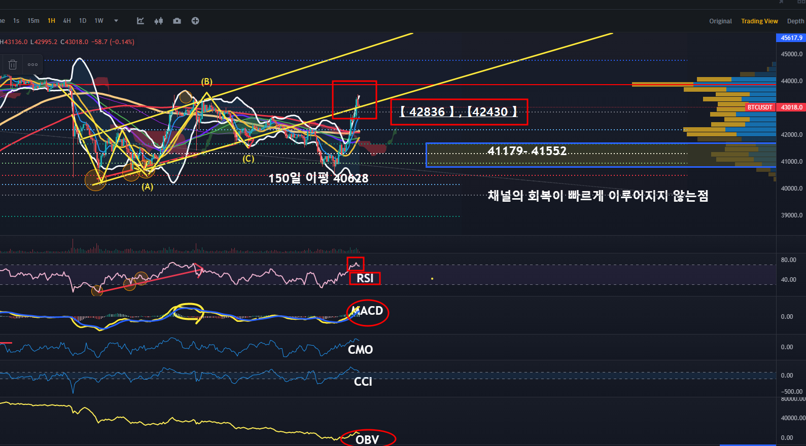 ◈ 12월19일(화) BTC 반등에 대응 구간은? - 코인니스